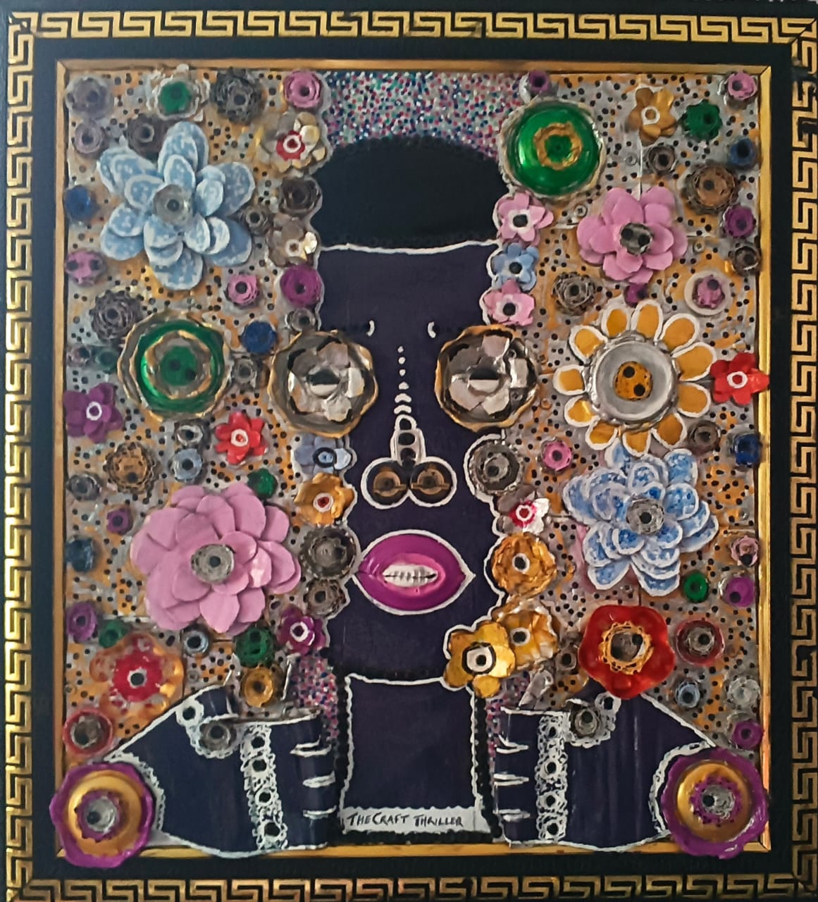 She Again Shall Bloom — close detail
